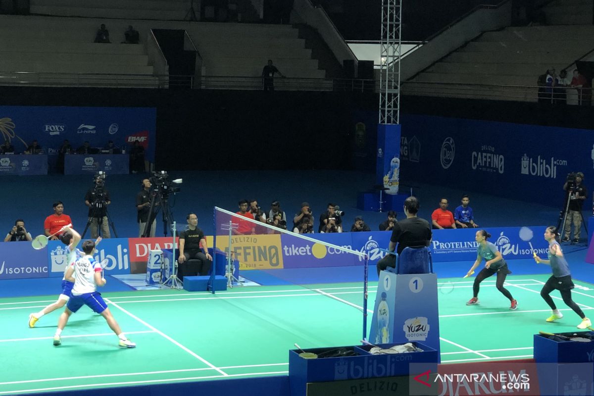 Ganda Putri Indonesia Della/Rizki melangkah ke final Indonesia Masters 2019