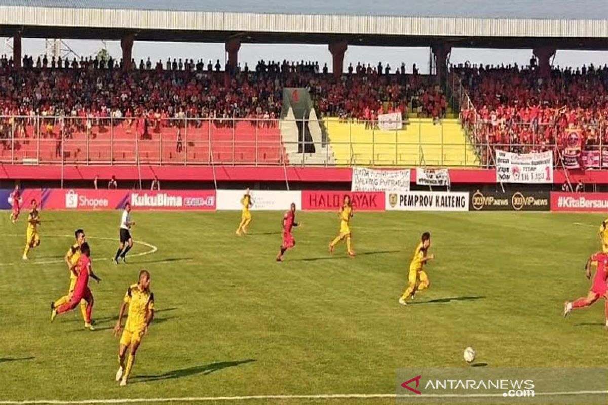 Kalteng Putra ditahan imbang Barito Putera 0-0 babak pertama