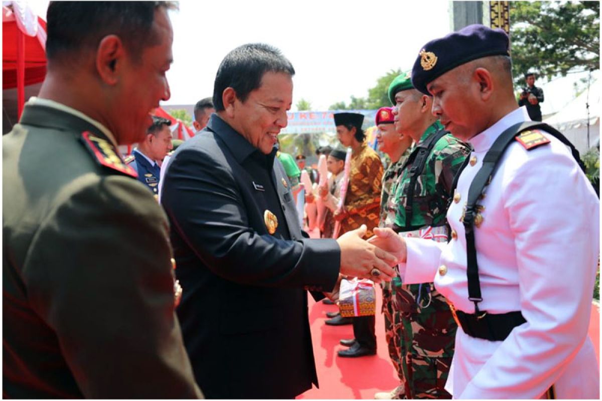 Gubernur Arinal Sampaikan Terima Kasih Atas Dedikasi Dan Integritas TNI-Polri Bagi Pembangunan Lampung