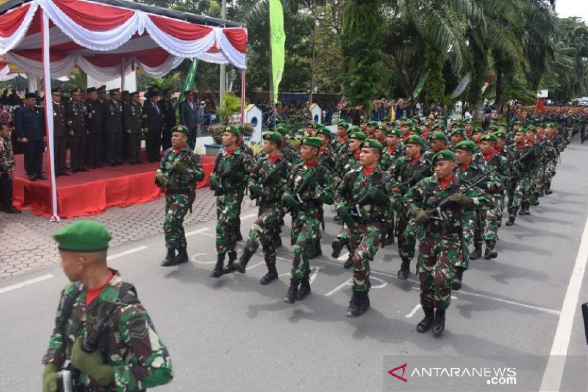 Drama kolosal iringi peringatan HUT TNI di Deliserdang