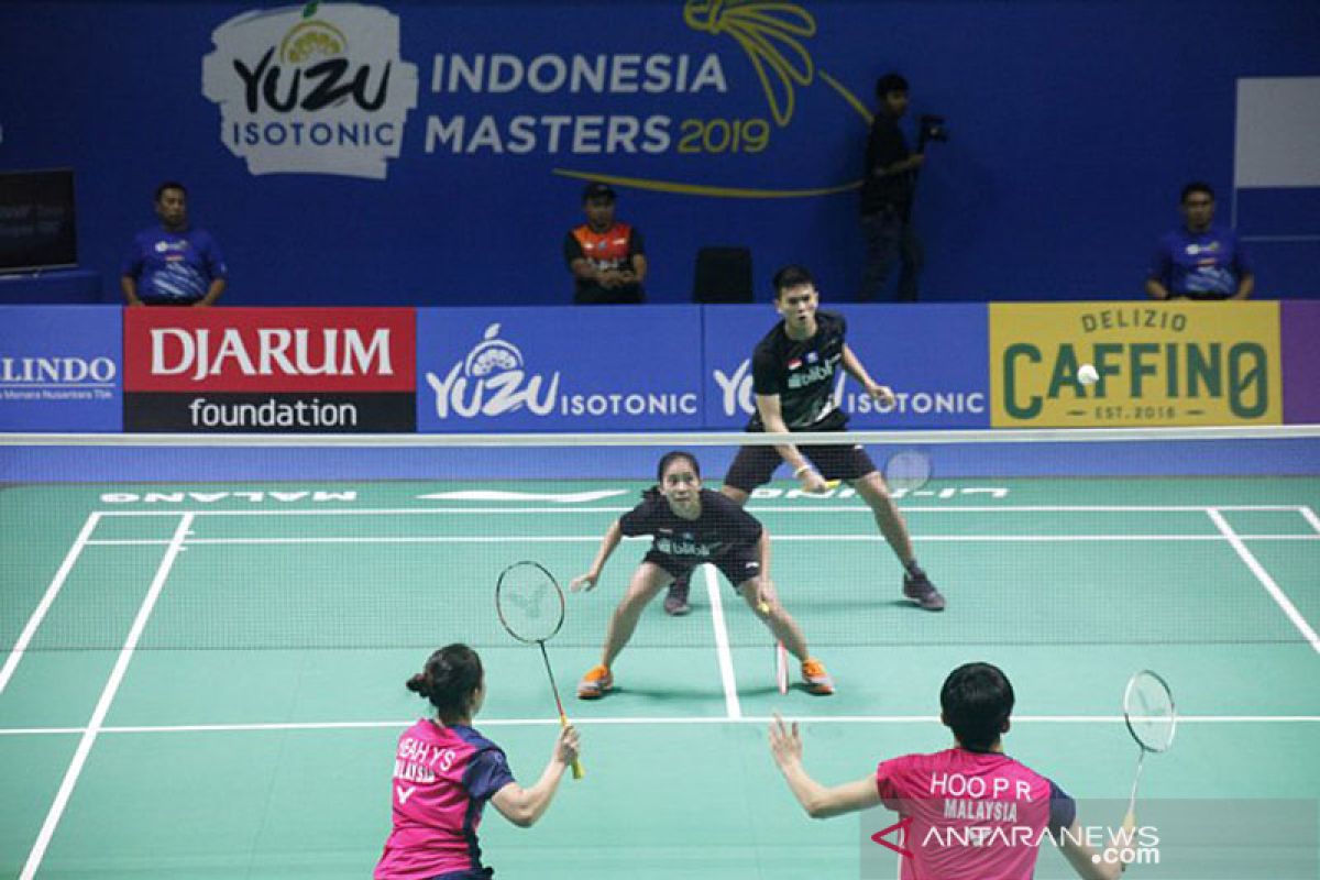 Ringkasan pertandingan, tujuh wakil ke semifinal Indonesia Masters