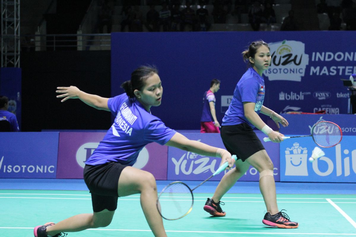 Semifinal Indonesia Masters, Siti/Ribka hadapi tantangan berat