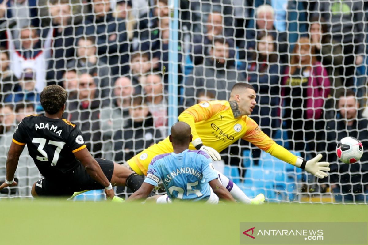 Liga Inggris, Manchester City dikejutkan Wolverhampton, kalah 0-2 di kandang sendiri