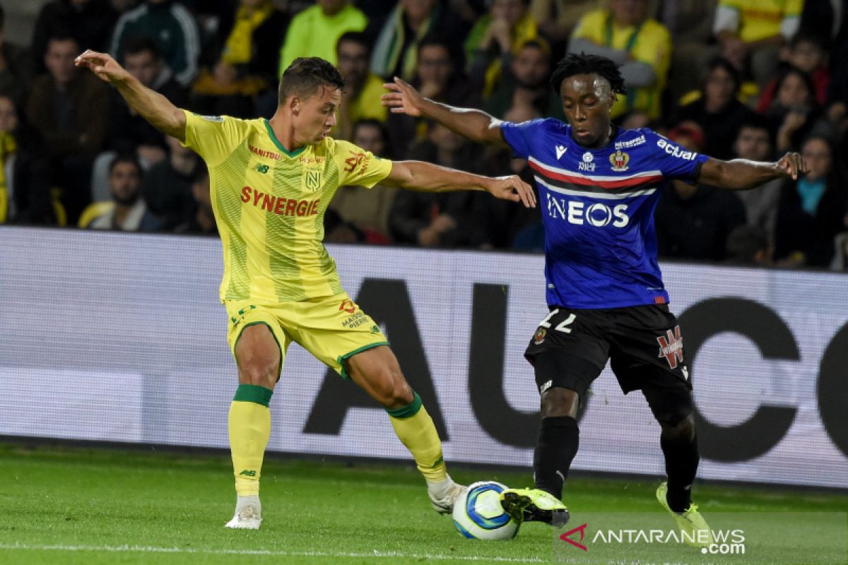 Liga Prancis, Nantes naik ke posisi kedua saat Dijon bukukan kemenangan kedua
