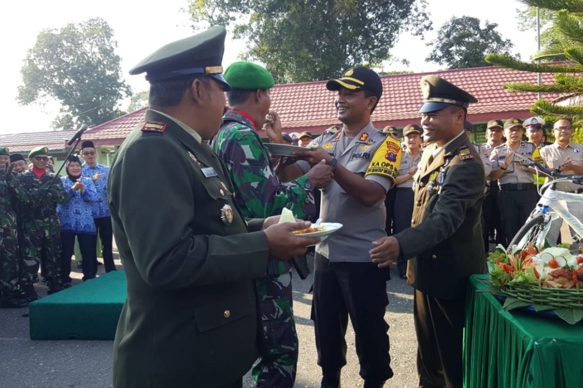 Jajaran Polres Tabalong silaturahmi ke Kodim 1008/Tanjung