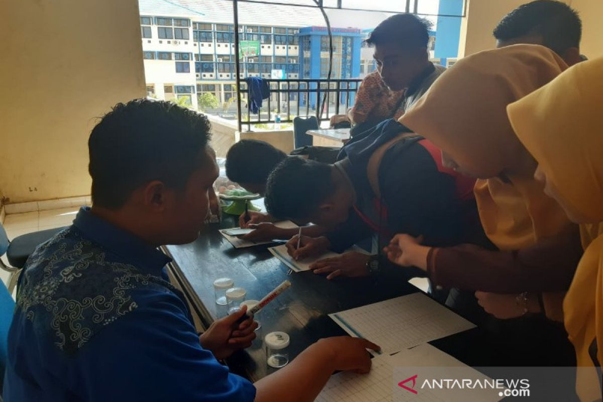 BNN Sulawesi Tenggara tes urine calon wisudawan IAIN Kendari