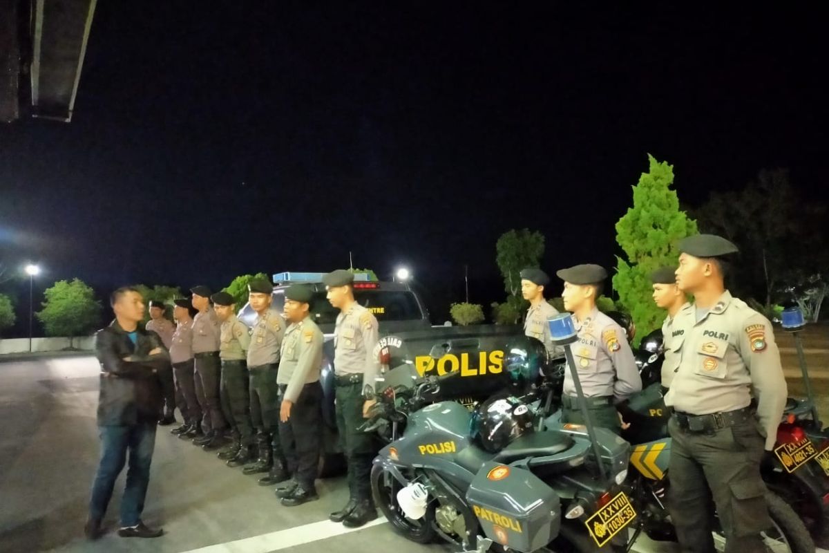 Polres Bangka Barat giatkan patroli di lokasi rawan