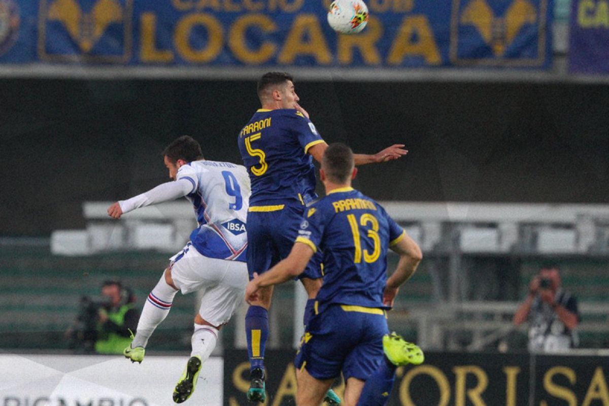 Liga Italia, Verona raih kemenangan kedua, Sampdoria makin terpuruk