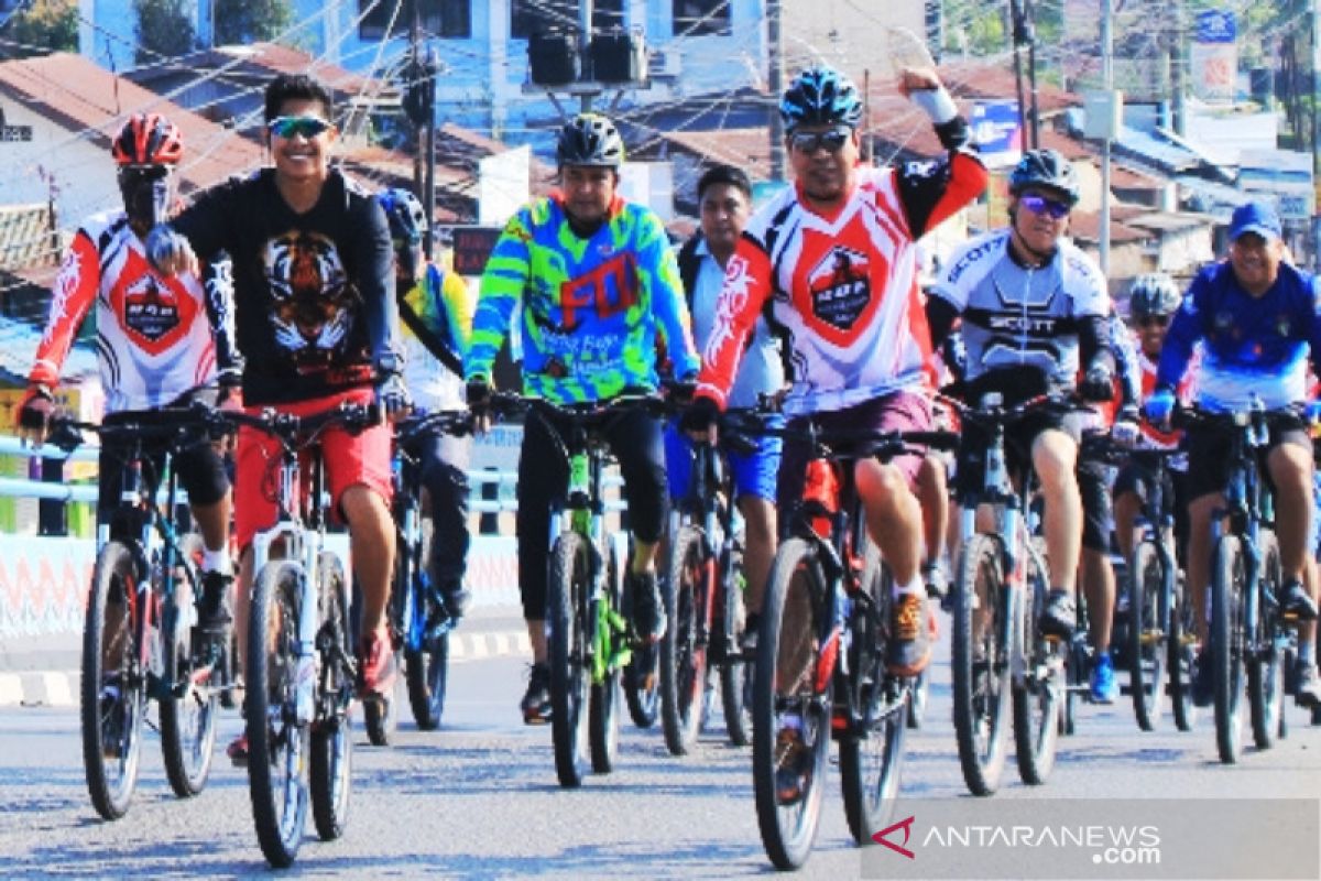 Padat kegiatan, Kapolresta sempatkan gowes bersama anggota