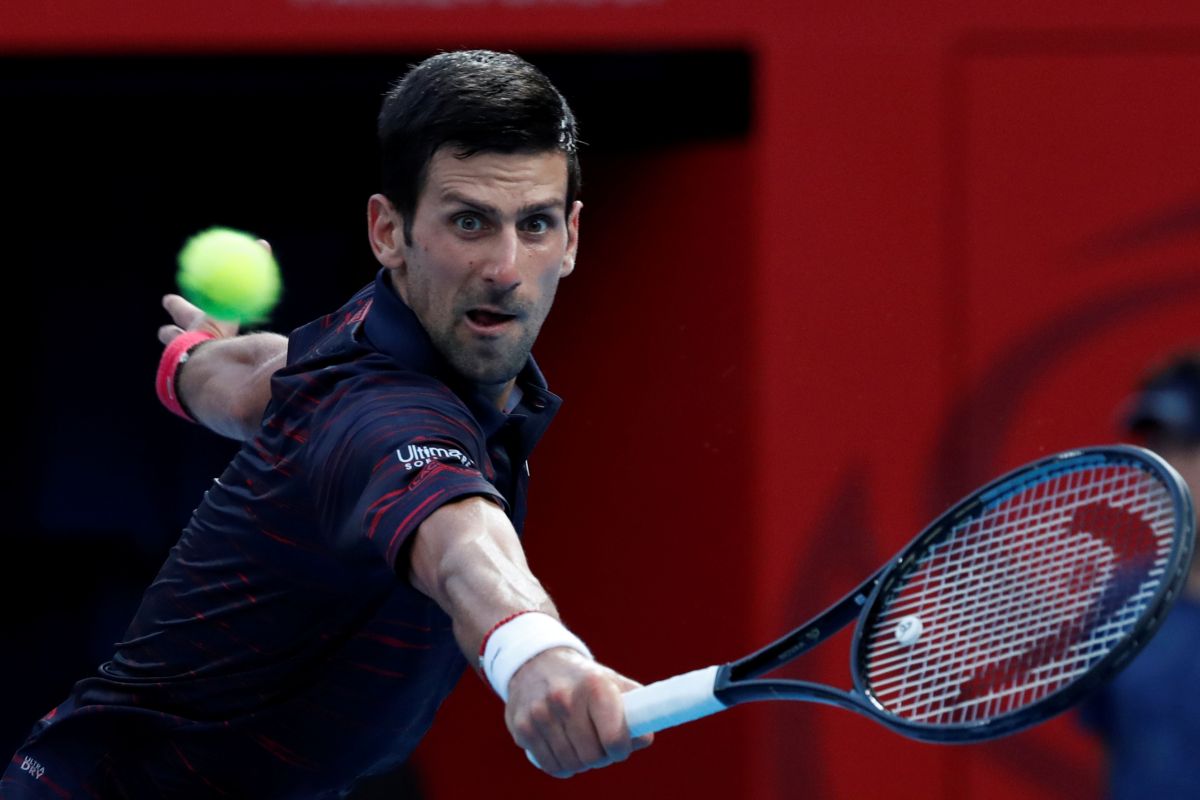 Tenis Paris Masters, Djokovic kalahkan Dimitrov untuk kemungkinan bertemu Nadal di final