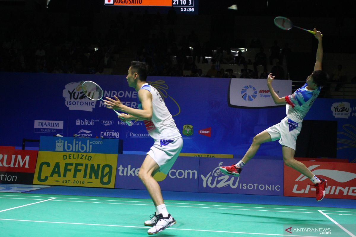 Pasangan China juara ganda putra Indonesia Masters