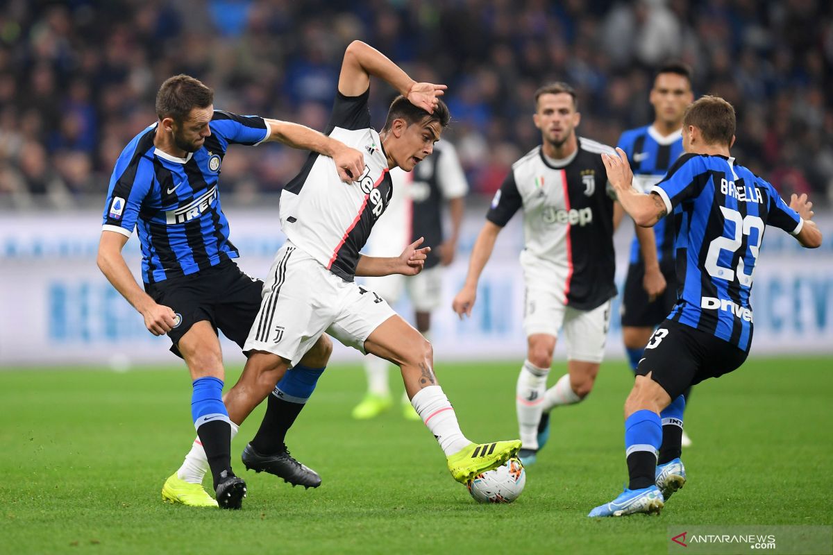 Juventus kembali geser Inter Milan dari pucuk klasemen