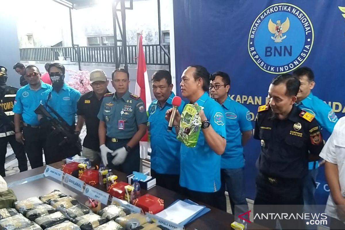 BNN gagalkan penyelundupan 38 kg sabu-sabu di Kaltim