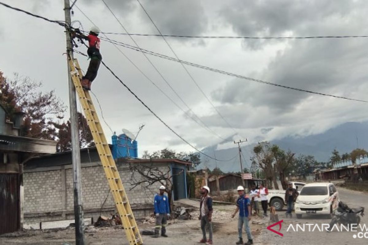 PLN berhasil pulihkan listrik di Wamena