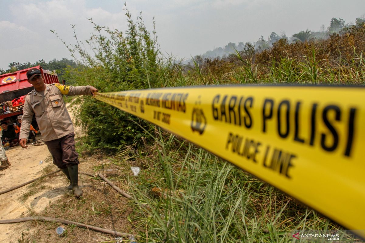 Satgas Karhutla Riau kerahkan dua heli jatuhkan bom air