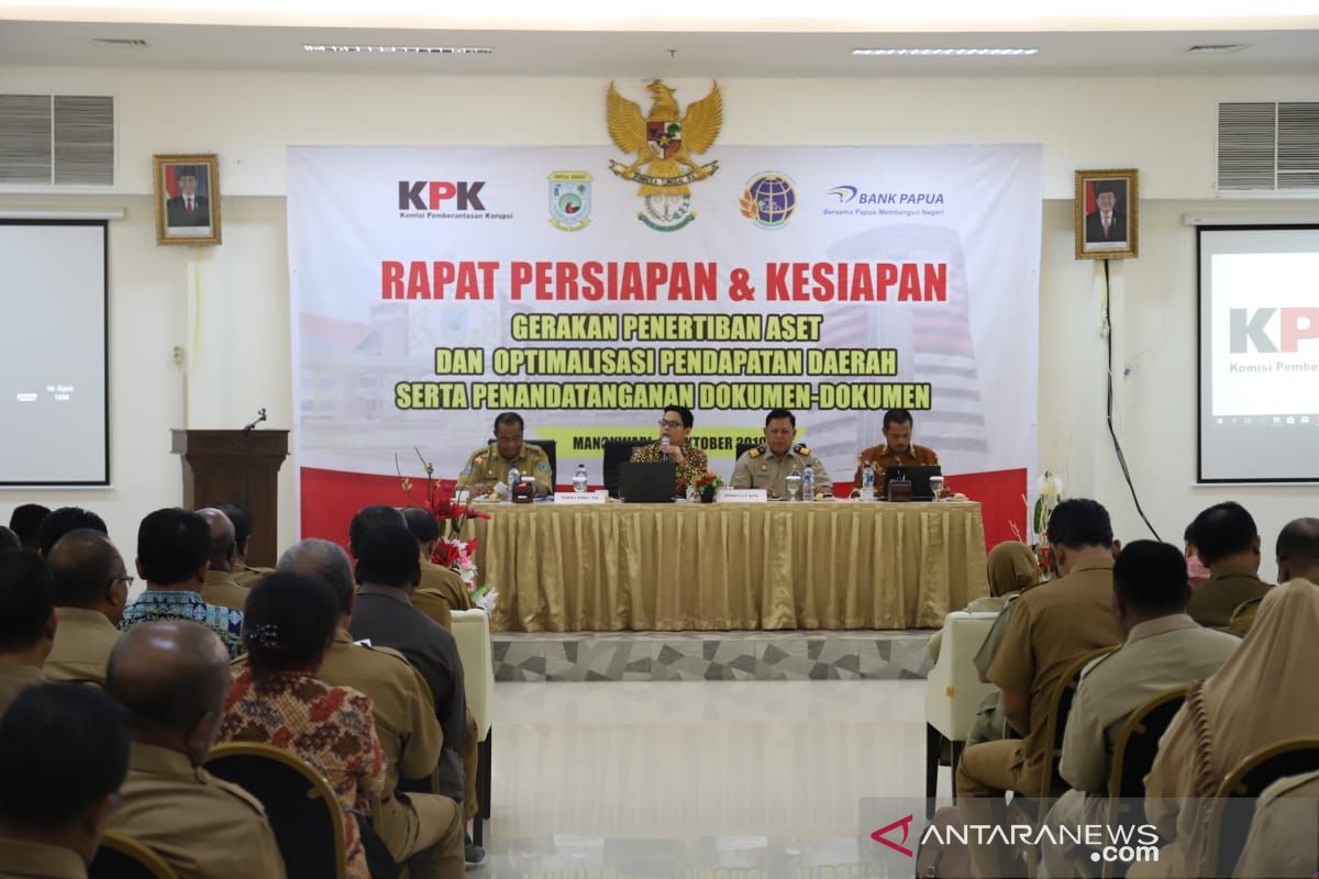 KPK terus kawal penertiban aset Pemprov Papua Barat