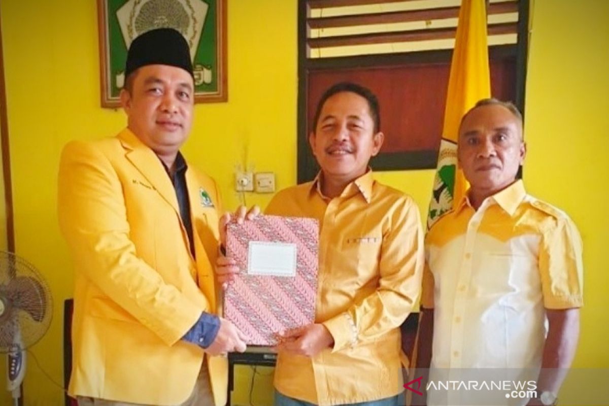 Delapan calon Daftar ke Golkar, termasuk H Asoy siap berpasangan H Zanie