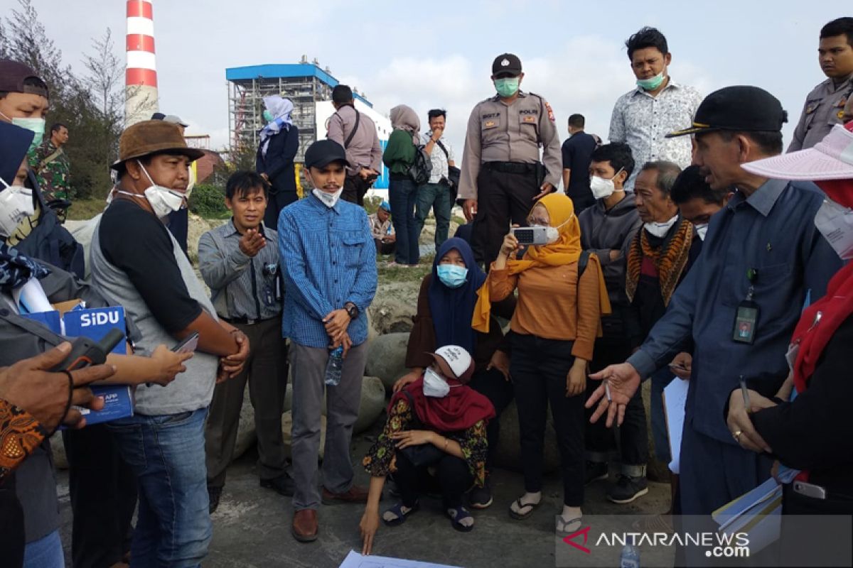 Majelis hakim periksa lokasi PLTU Bengkulu