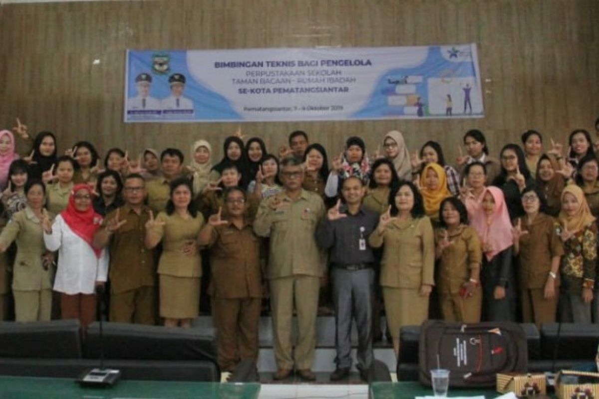 Pemkot Pematangsiantar tingkatkan SDM pengelola perpustakaan dan taman bacaan