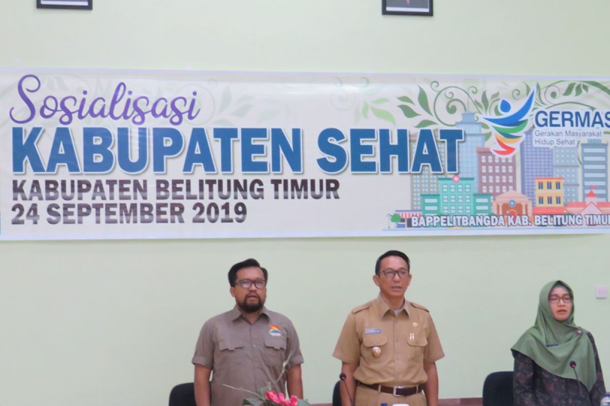 Pemerintah Belitung Timur bentuk forum kabupaten sehat