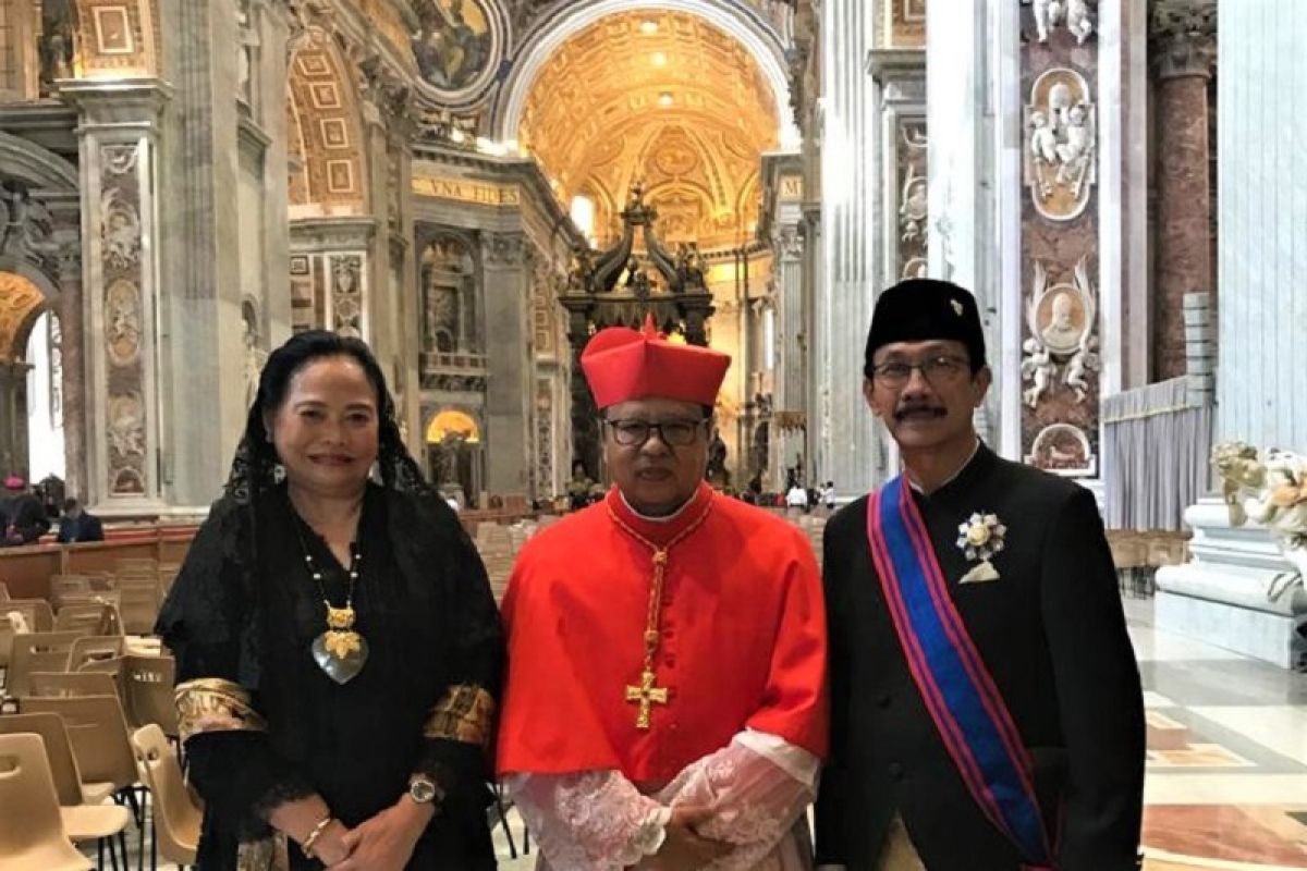 Mgr Suharyo jadi Kardinal sebagai bukti Paus Fransiskus percayai Indonesia