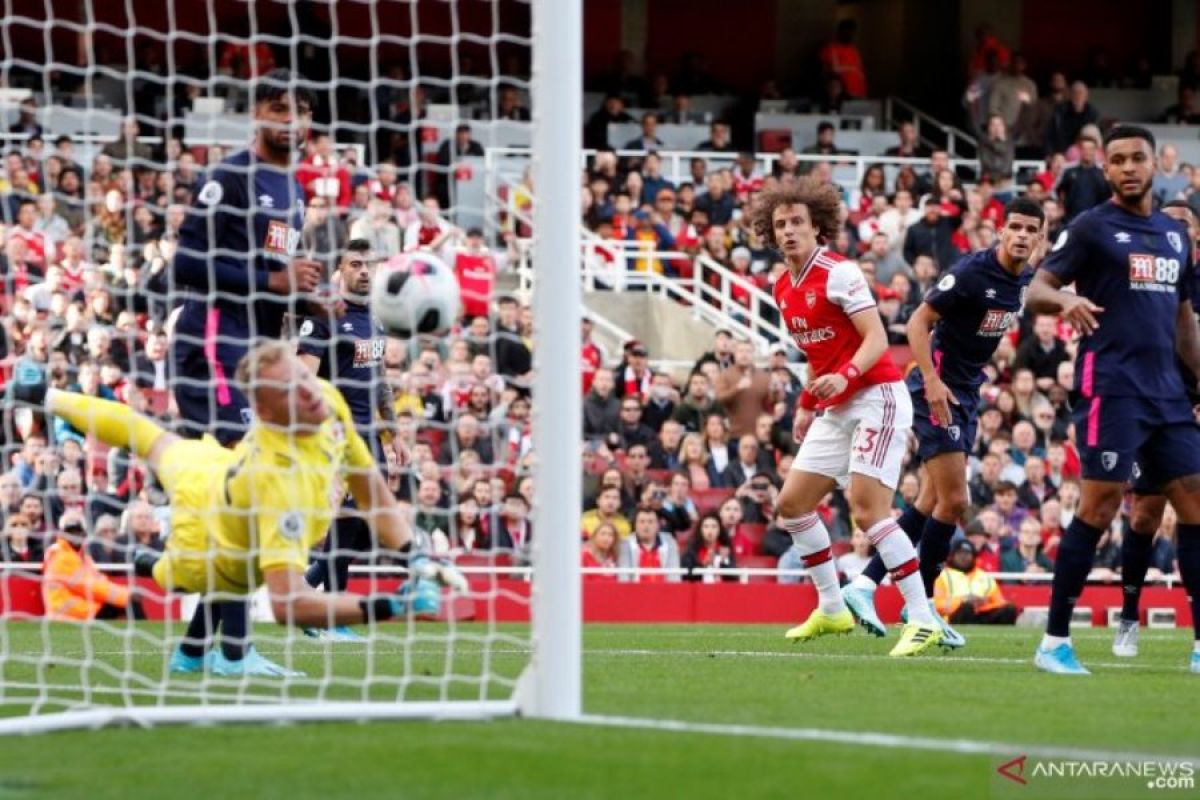 Liga Inggris -- Arsenal merangsek ke posisi ketiga usai kalahkan Bournemouth