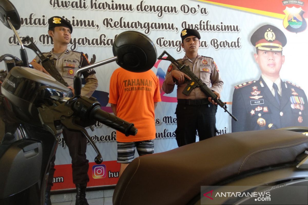 Polres Mataram ungkap kasus pencurian pelakunya seorang residivis