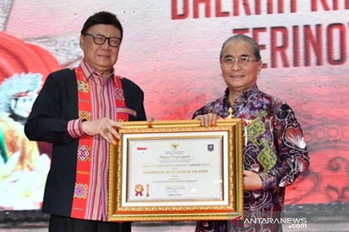 HSS raih penghargaan IGA 2019 dari Mendagri RI