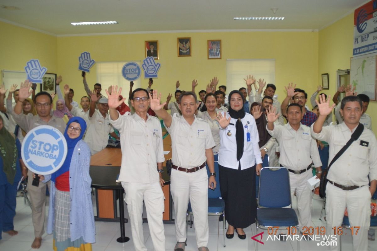 BNN Bangka sosialisasi pencegahan narkoba ke karyawan perusahaan perkebunan