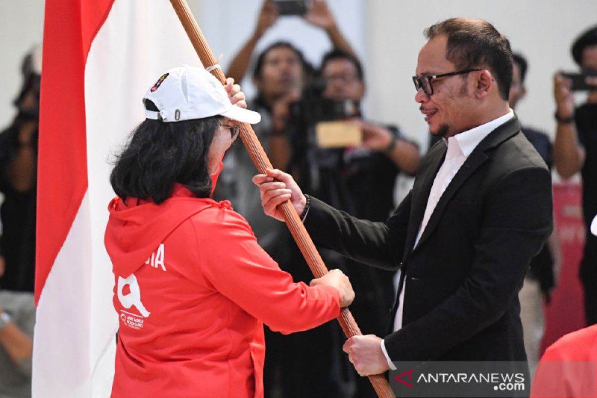 Menpora Hanif Dhakiri lepas Kontingen World Beach Games 1