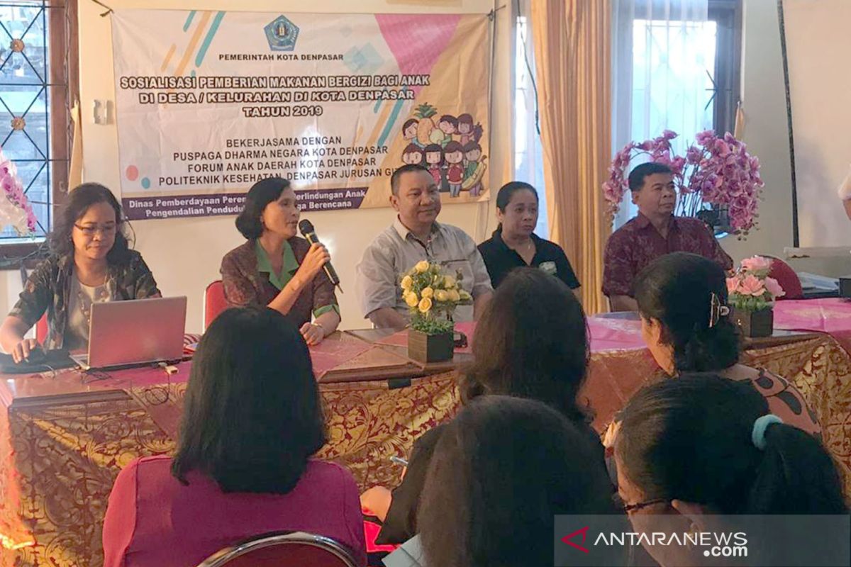 Pemkot Denpasar sosialisasikan pengetahuan gizi tekan malnutrisi