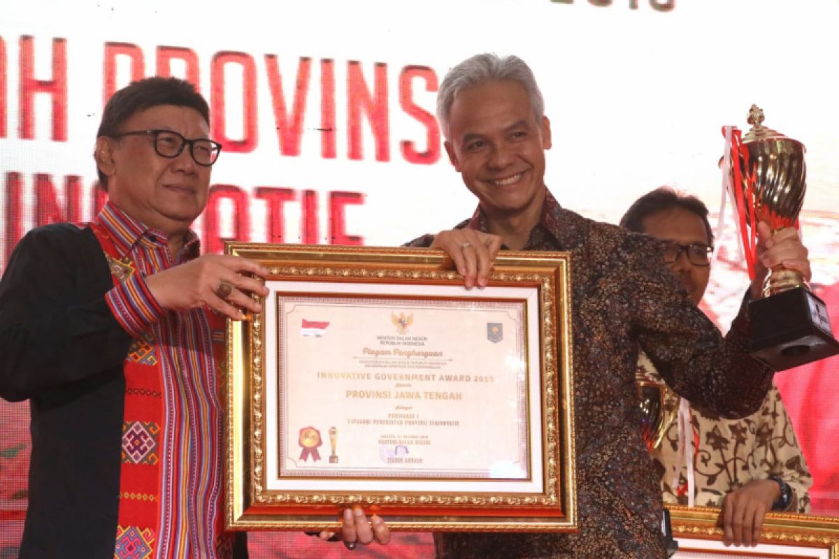 Jateng provinsi terinovatif 2019