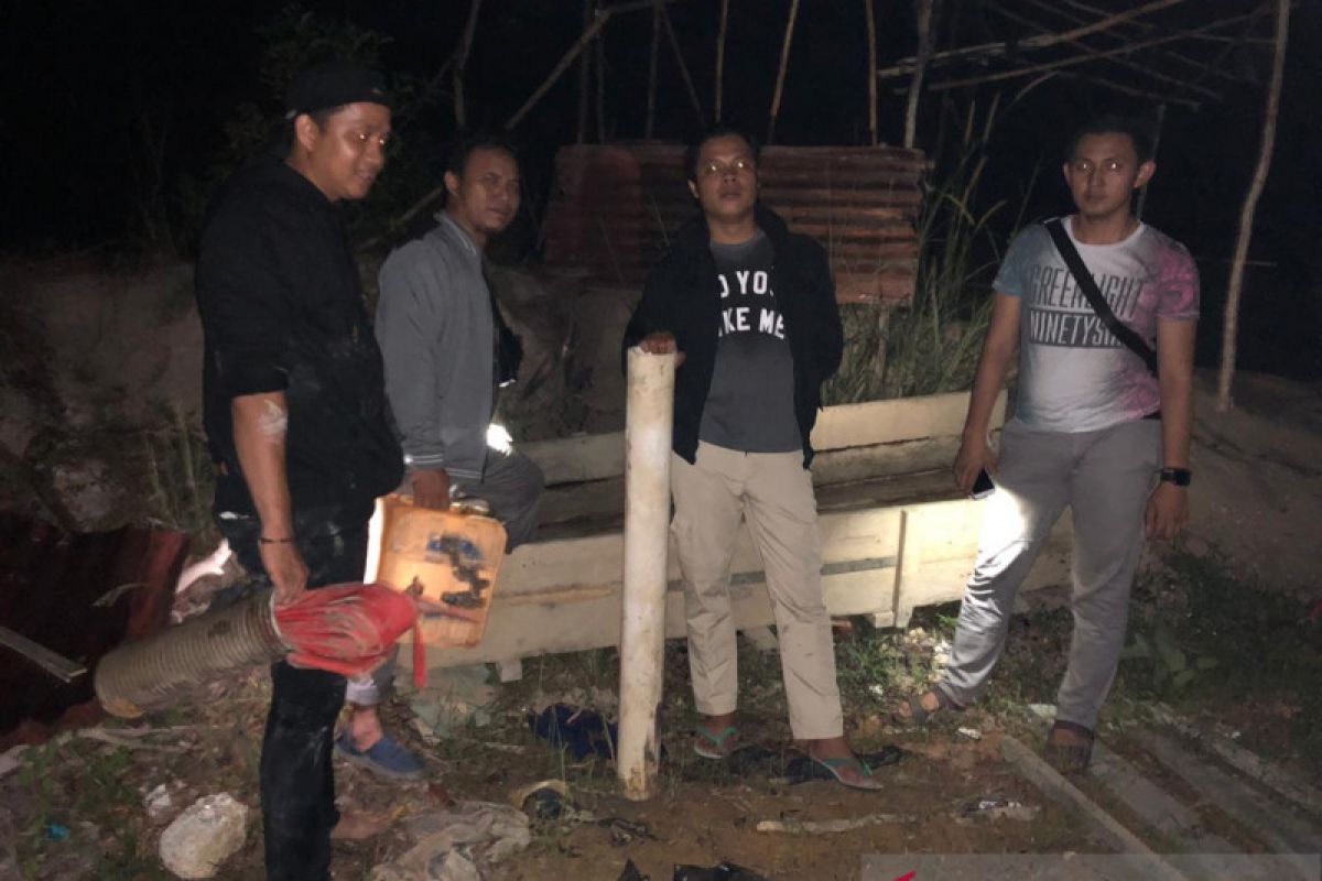 Polisi Resor Bangka Barat tertibkan tambang liar Bukit Menumbing