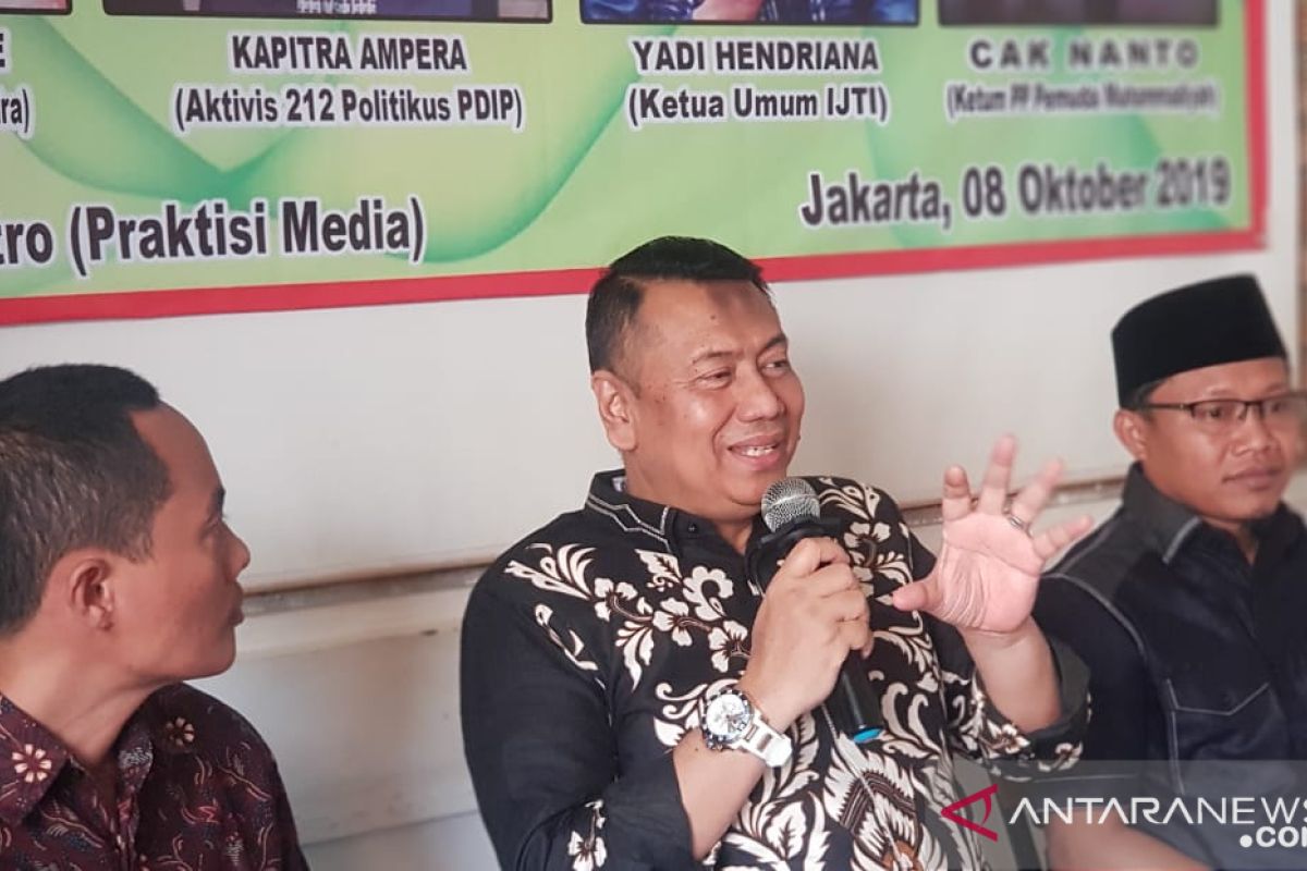 Kapitra Ampera yakin Fadli Zon jadi menteri