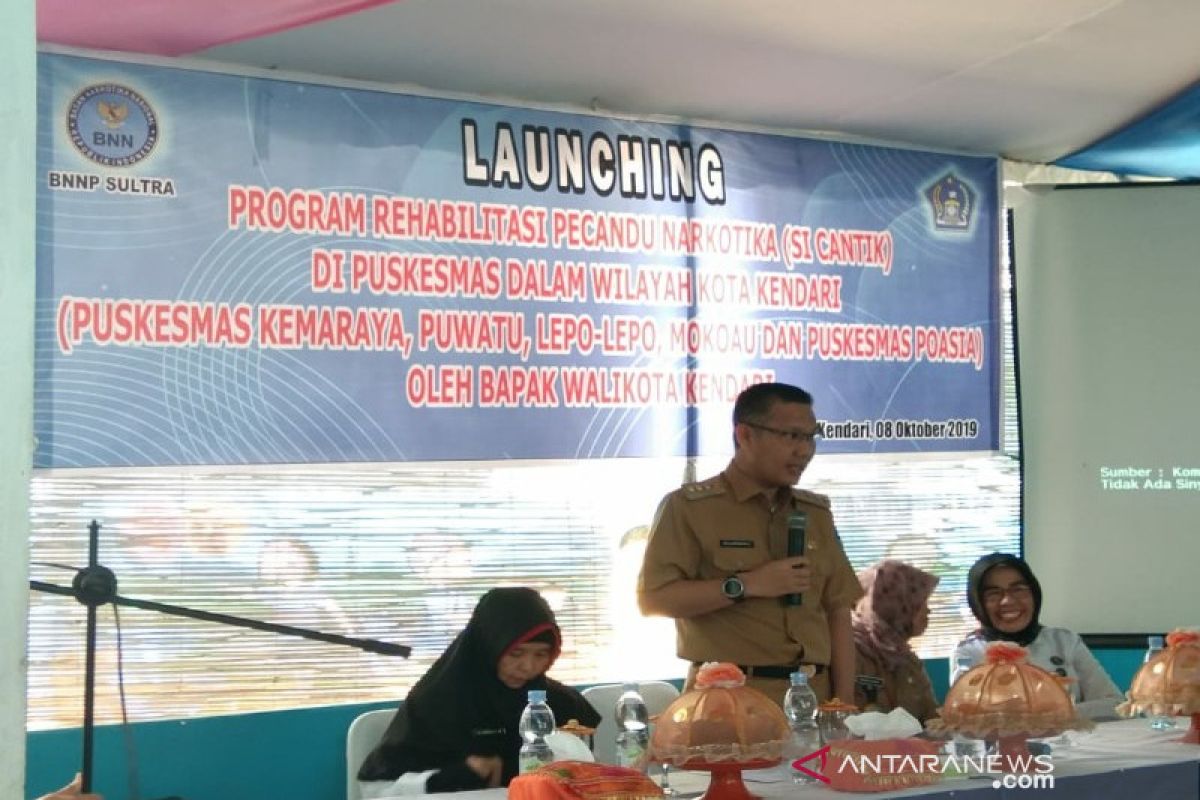 Lima Puskesmas di Kendari melayani rehabilitasi pecandu narkoba gratis