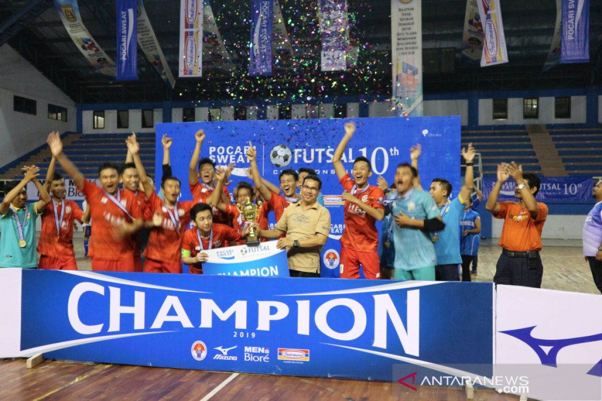 Futsal SMADA Banjarmasin raih dua juara futsal regional 2019