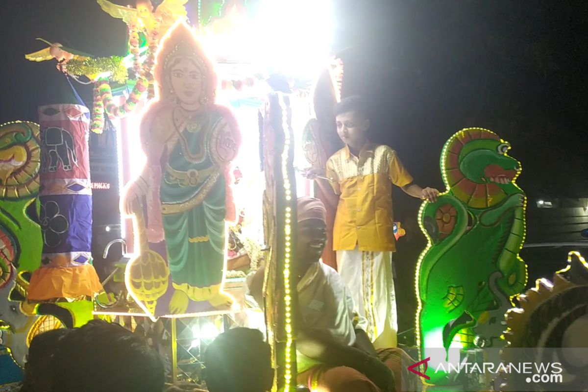 Umat Hindu di Medan rayakan Navratri