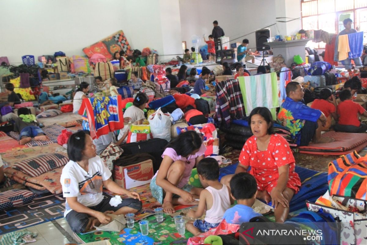 2.600 pengungsi Wamena masih di tampung di Tongkonan