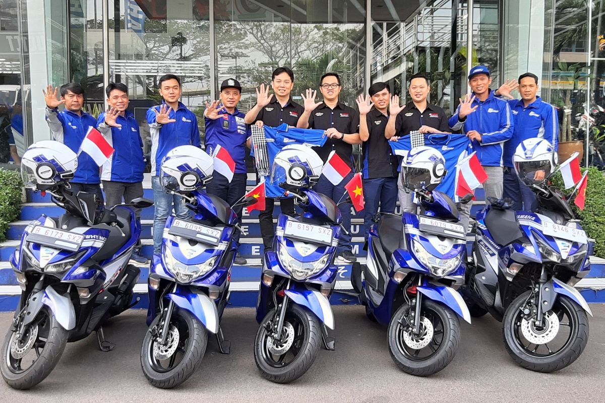 Touring Yamaha "Blue Core" lintasi lima negara Asia Tenggara