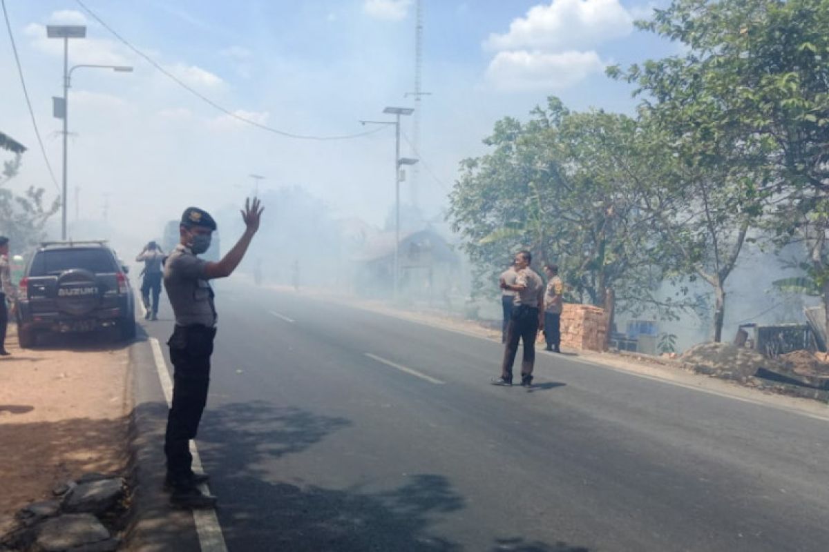 Polisi selidiki kebakaran lahan gambut di Mesuji