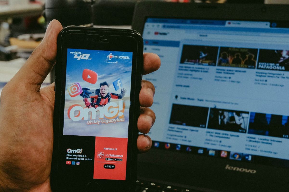 Telkomsel Hadirkan Paket OMG! untuk pelanggan suka Youtube-Medsos