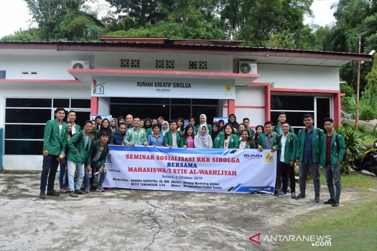 RKB PLN Sibolga latih mahasiswa STIE Alwashliyah jadi pengusaha muda