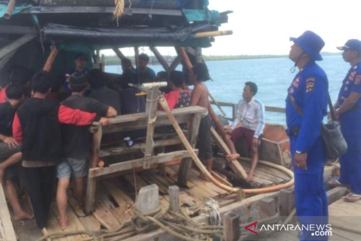 Polres Basel hentikan aktivitas tambang ilegal di Kolong Laut