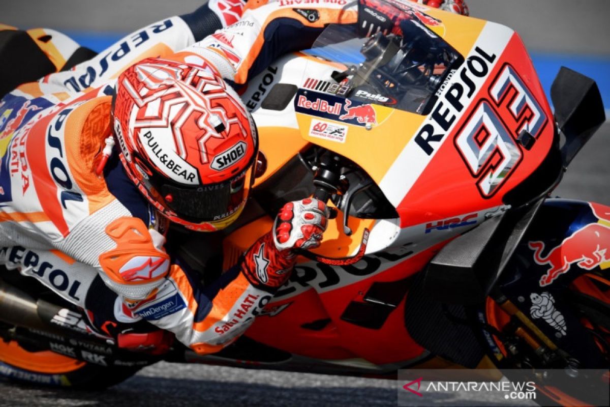 Teknologi ini selamatkan Marquez dalam kecelakaan di GP Thailand