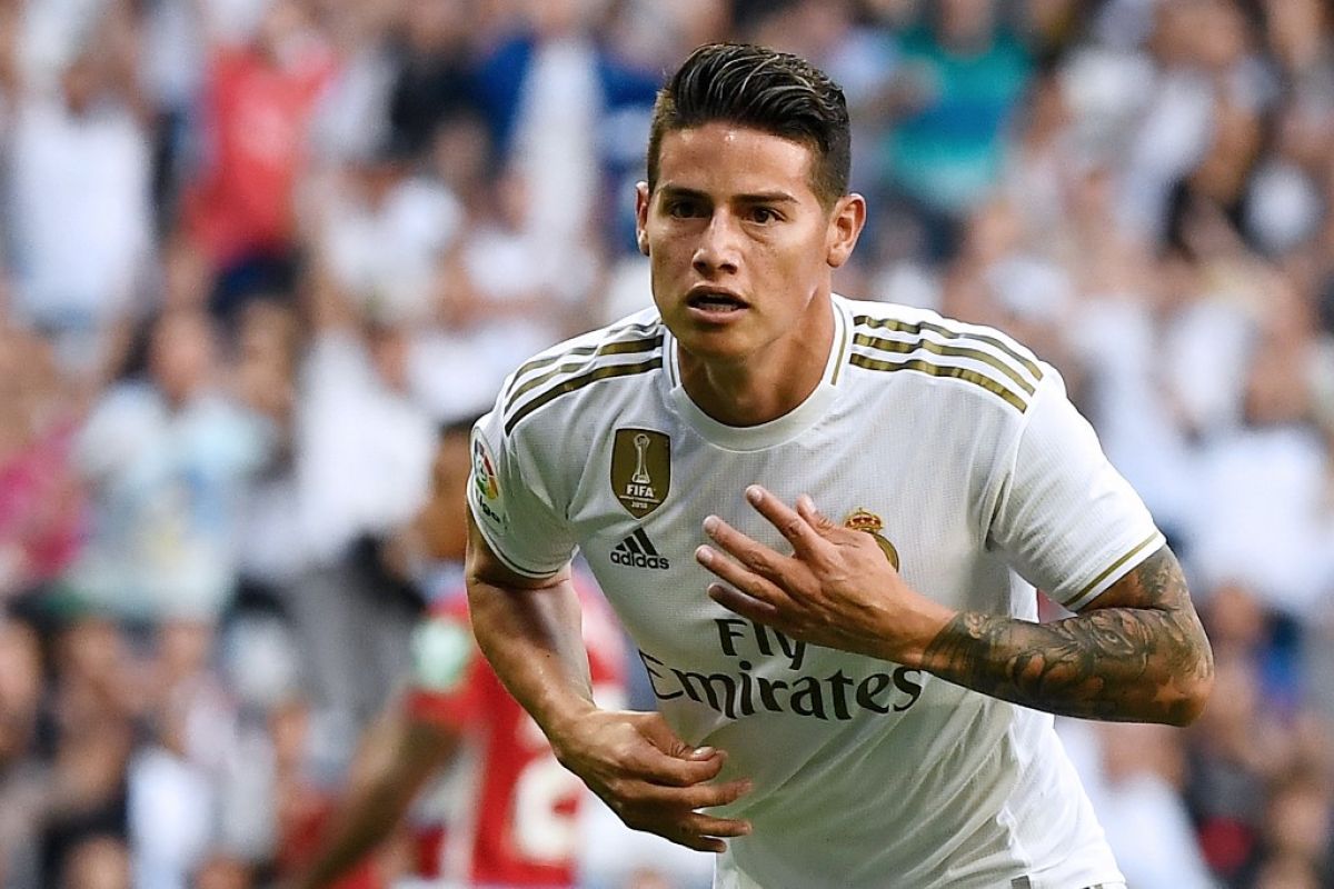 Playmaker Real Madrid James Rodriguez ke Manchester United