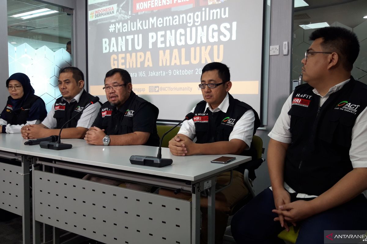 ACT salurkan 100 ton logistik dan Rp1 miliar untuk korban gempa Maluku