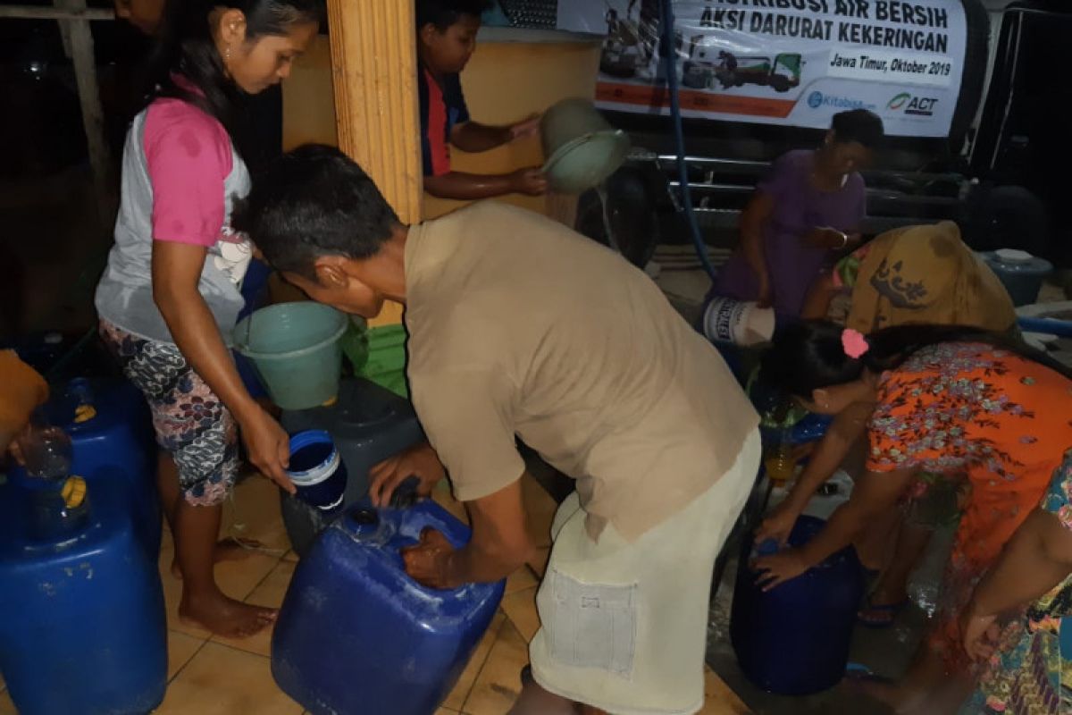 ACT Madiun bantu distribusikan air bersih di Ngawi