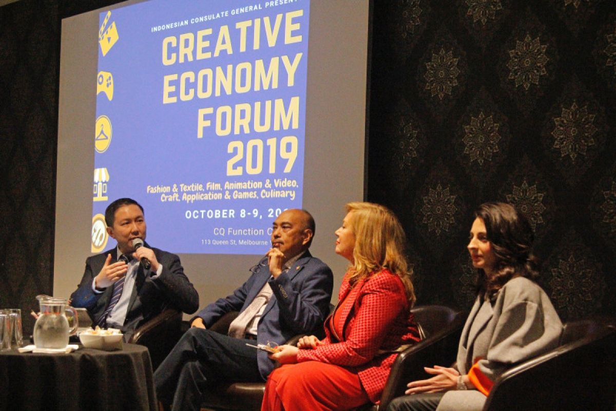 Forum Ekonomi Kreatif Melbourne pertemukan pebisnis RI dan Australia