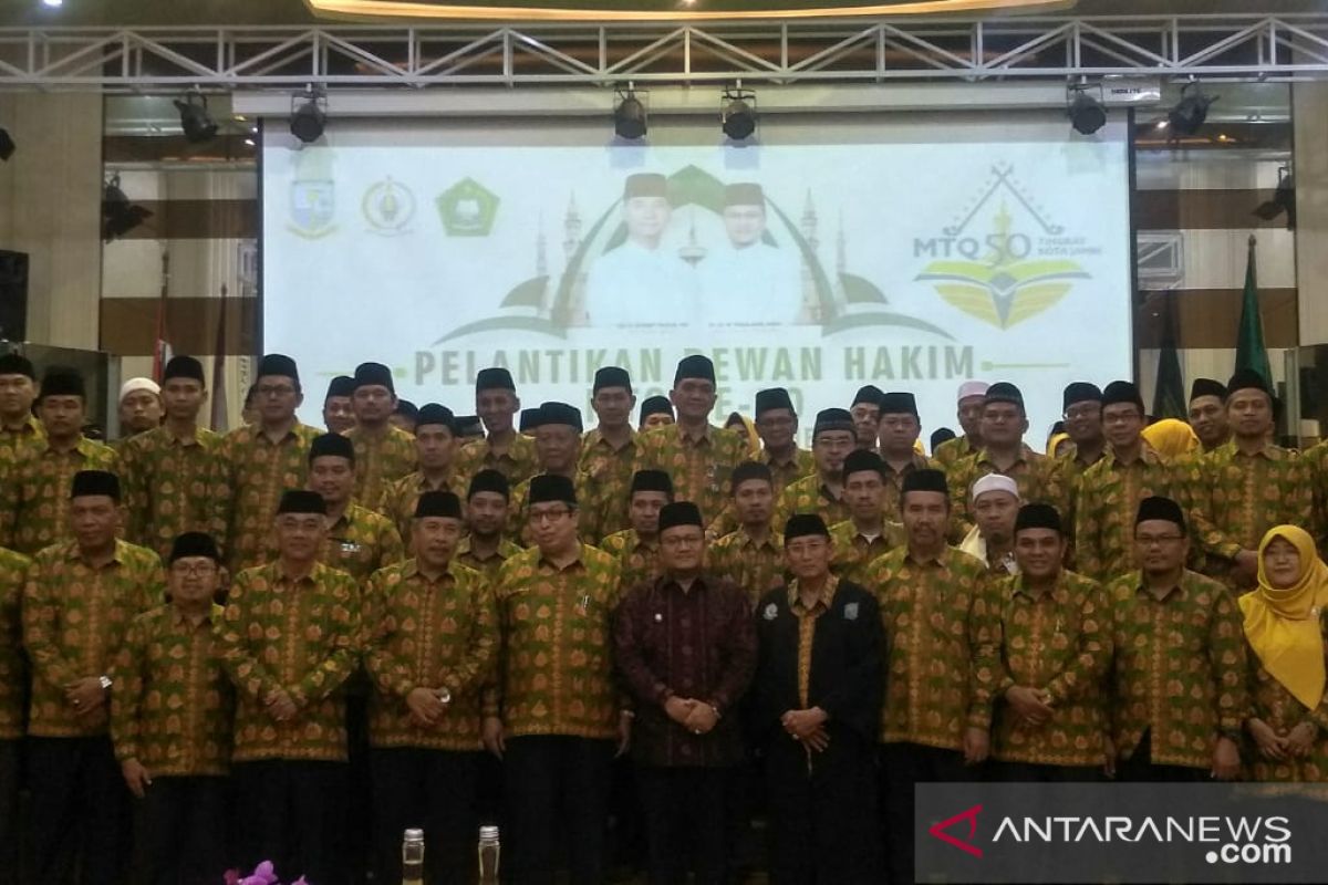 Wakil Wali Kota lantik Dewan hakim MTQ Ke-50 kota Jambi