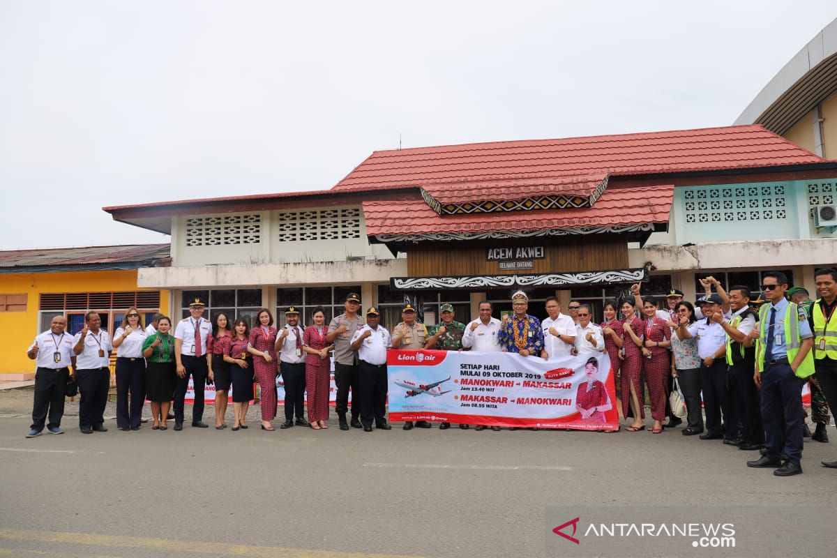 Lion Air mulai layani penerbangan di Bandara Manokwari